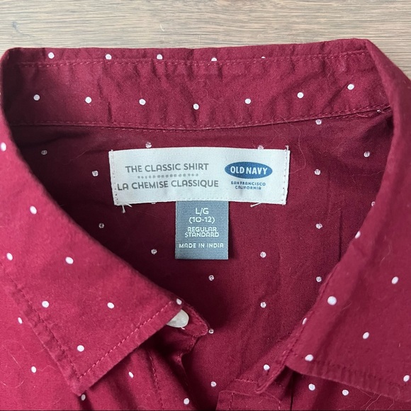 Set of 2 Old Navy Kids Short Sleeve Button Down - Picture 5 of 6